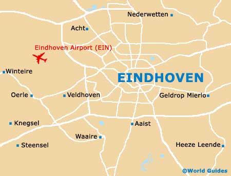 eindhoven airport distance.